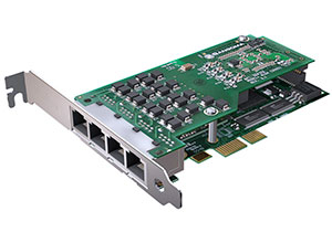 A104: QUAD VOICE AND DATA CARD